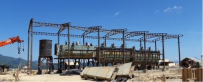 Views of the Grinding Plant and flotation cell of the Balabag Gold Project at February 21, 2020. (CNW Group/TVI Pacific Inc.)